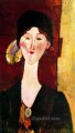 Retrato de Beatrice Hastings ante una puerta 1915 Amedeo Modigliani